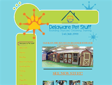 Tablet Screenshot of delawarepetstuff.com